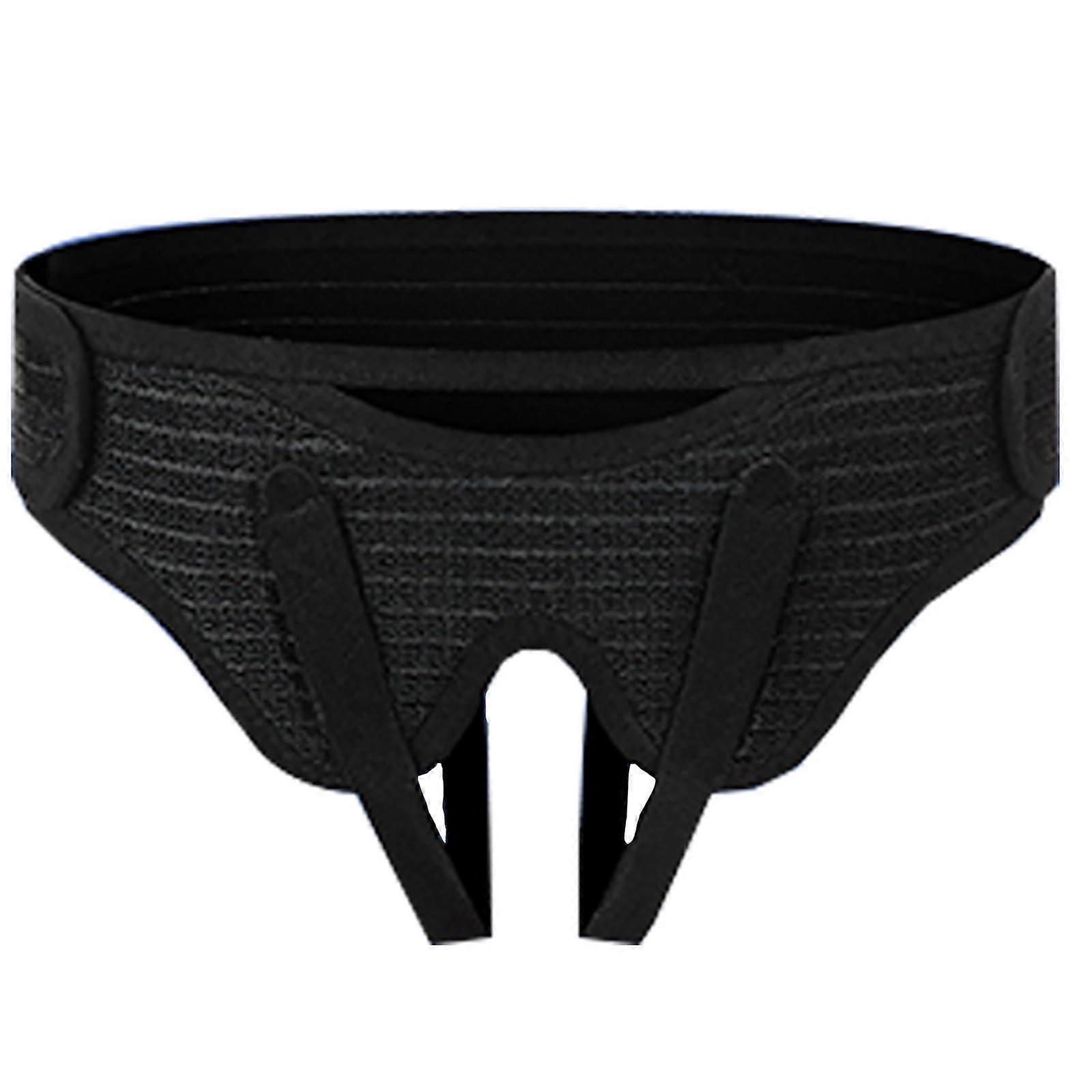 Adjustable Inguinal Hernia Belt for Men and Women with Replaceable Pads and Breathable Support