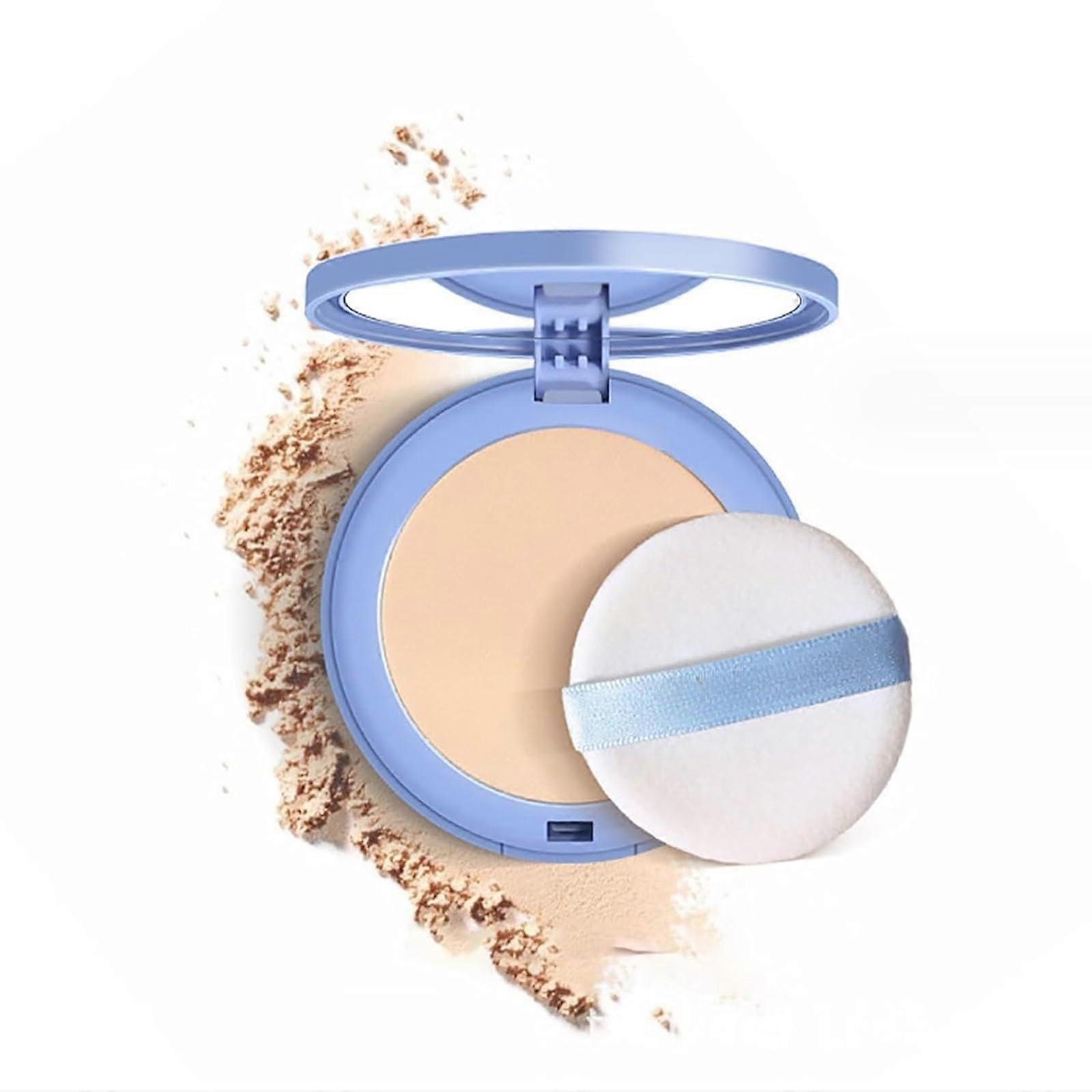 Matte Pressed Powder Oil Control Formula Long Lasting Smooth Finish Waterproof Face Makeup