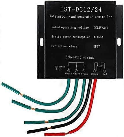 1000W Wind Turbine MPPT Charge Controller IP67 Waterproof 12V 24V 48V Automatic Charging