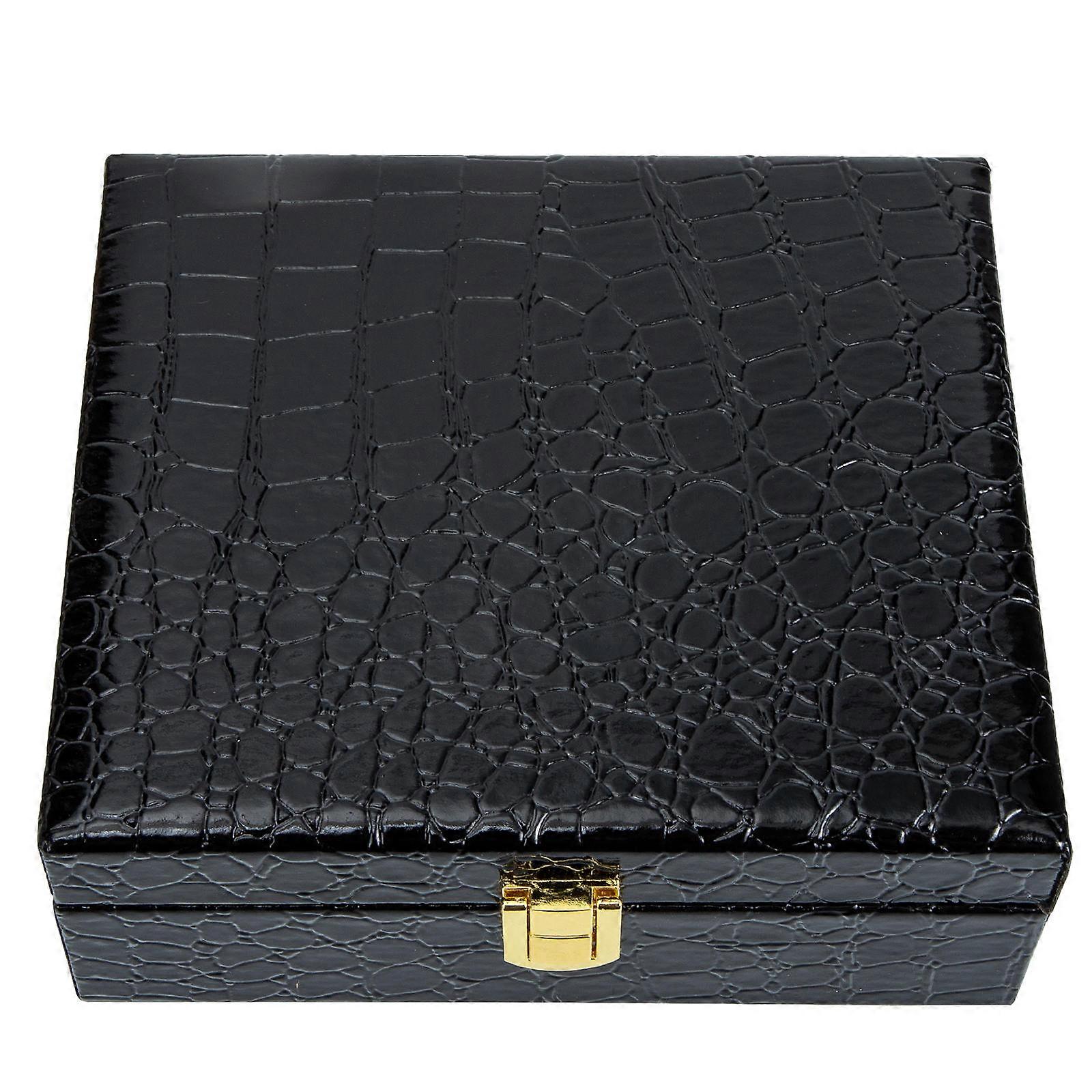 Cigar Box Portable Cigar Container for Storage 4Pcs Flip-Type Humidor Gift