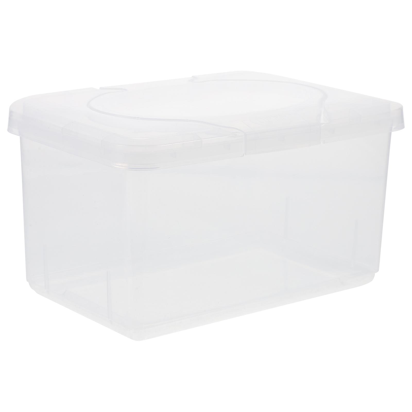 Wipes Container Portable Plastic Box for Holding Tissue 3Pcs Pack