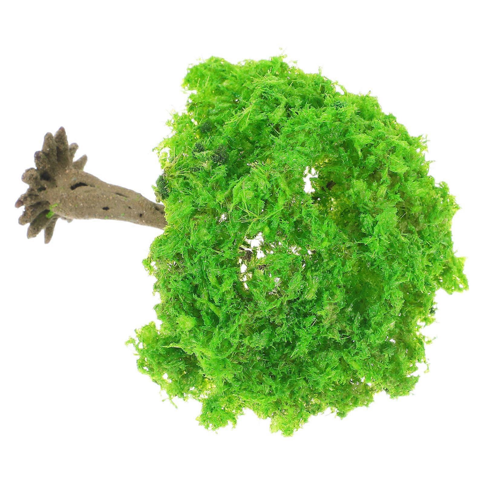 Green Miniature Model Trees for Sand Table Decoration DIY Craft Set