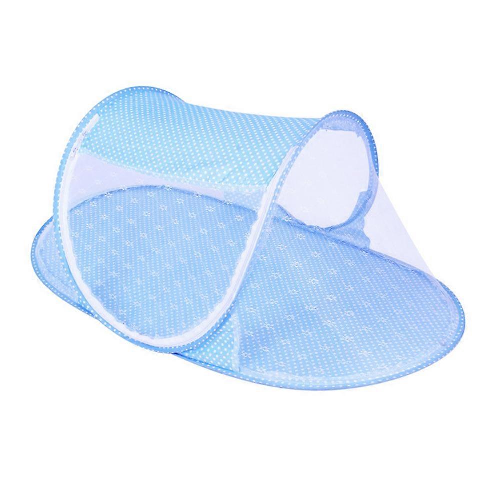 Mosquito Net for Use Summer Portable Blue