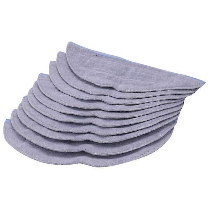 10 Pcs Mop Pads for S7 T7S T7 Plus Microfiber Pad
