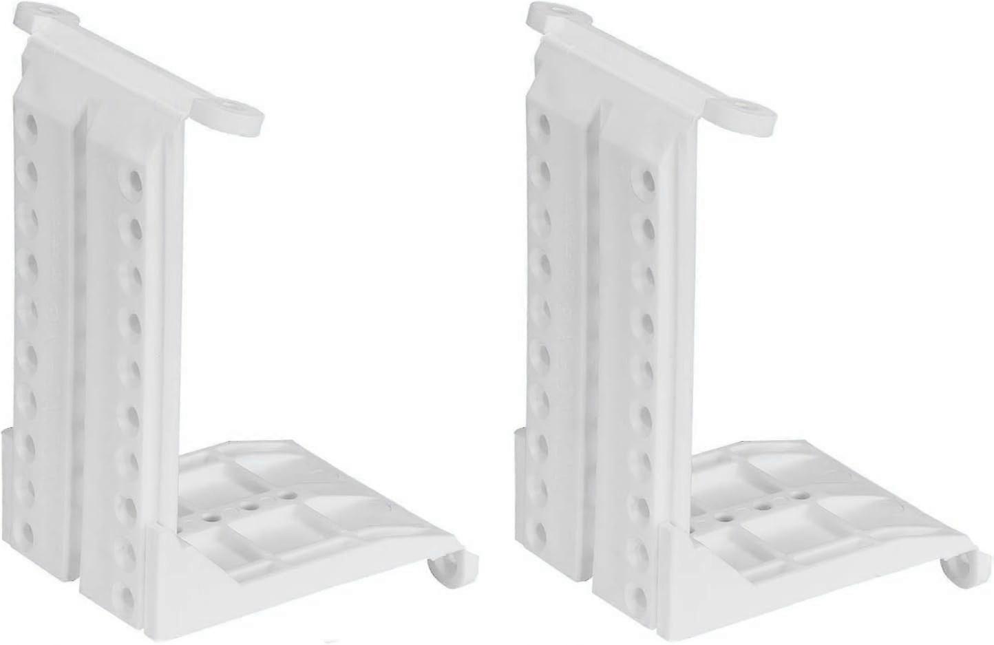 Taskar Sloping Ceiling Adapter Brackets For Sloped Wardrobe/fascia Boards (pair)