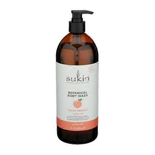 Sukin Perfect Body Wash Peach, 33.82 Oz