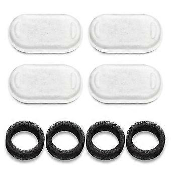 8pcs Cat Water Fountain Filters Hond Fontein Filter Vervanging Voor 67oz/2l Pet Water Fountain Stai
