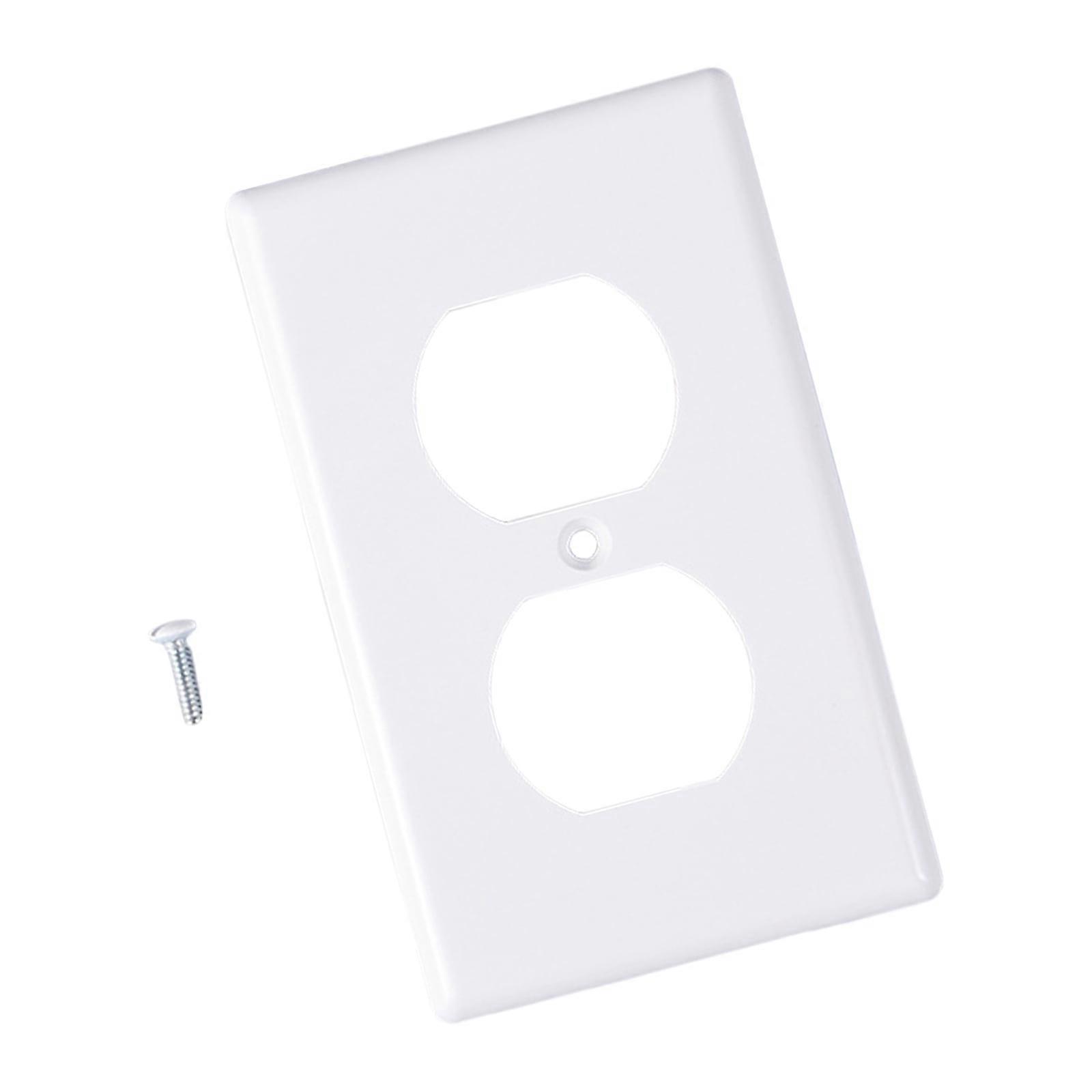 Electrical Receptacle Wall Plate Faceplates Covers Light Switches Socket Covers Electric Socket Plug Covers Enduring