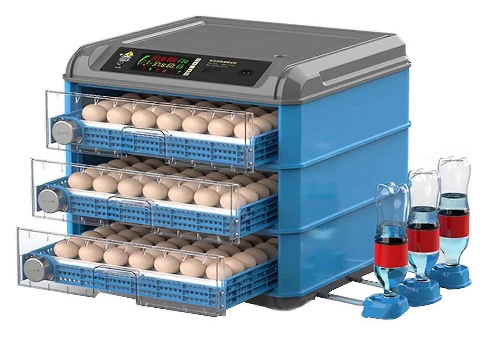 300 Egg Incubator with Automatic Turner, Full Auto Chicken Hatcher, Precise Temp Control