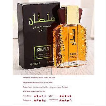 Perfume Dubai para hombre - Aceite de perfume Sultan Gold, 100 ml (3.4 fl.oz) Elegante y de larga duración RTX
