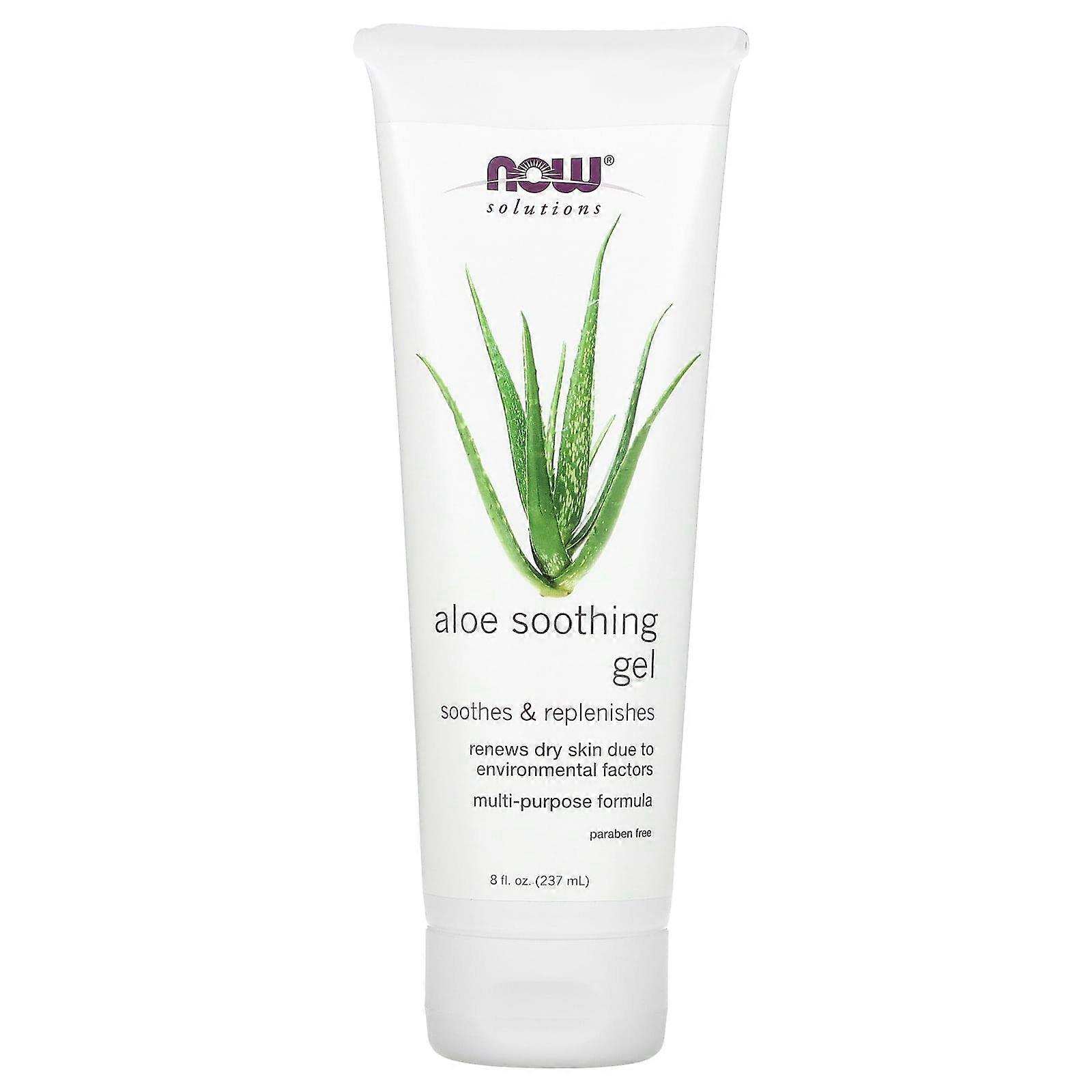 NOW Foods, Solutions, Zklidňující gel s aloe, 8 fl oz (237 ml)