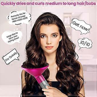 Diffuser Attachment+Tension Comb for Airwrap HS01 HS05 HS08 for Fast Drying and Styling Wave Curly Thick Hair B