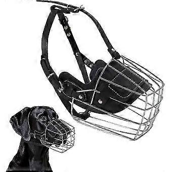 Bull Terrier Muzzle For Reliable Training, Anti-biting Solution With Neoprene Padding And Breathable Wire Basket