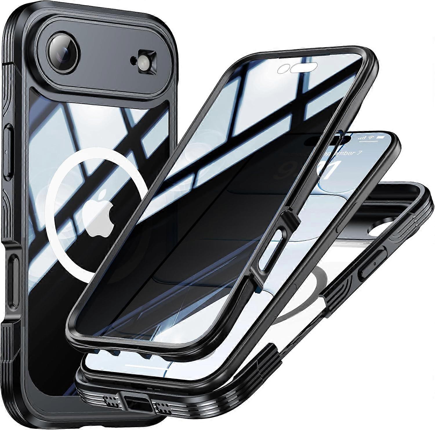 Shockproof Privacy Case Compatible with iPhone 17 Air
