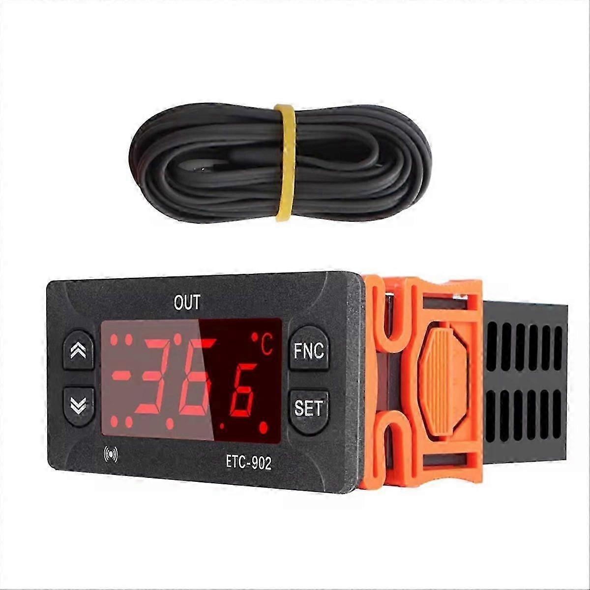 ETC-902 220V AC Digital Temperature Controller Thermostat