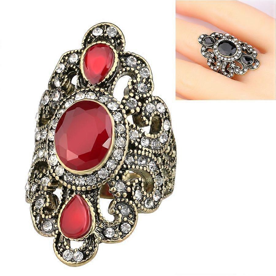 Acrylic Resin Hollow Ring, Ring Size:10
