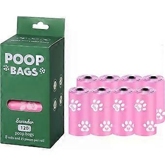 Dog Poo Bags 120 Count Xtra Thick Strong Leak Proof Pet Poop Bags
