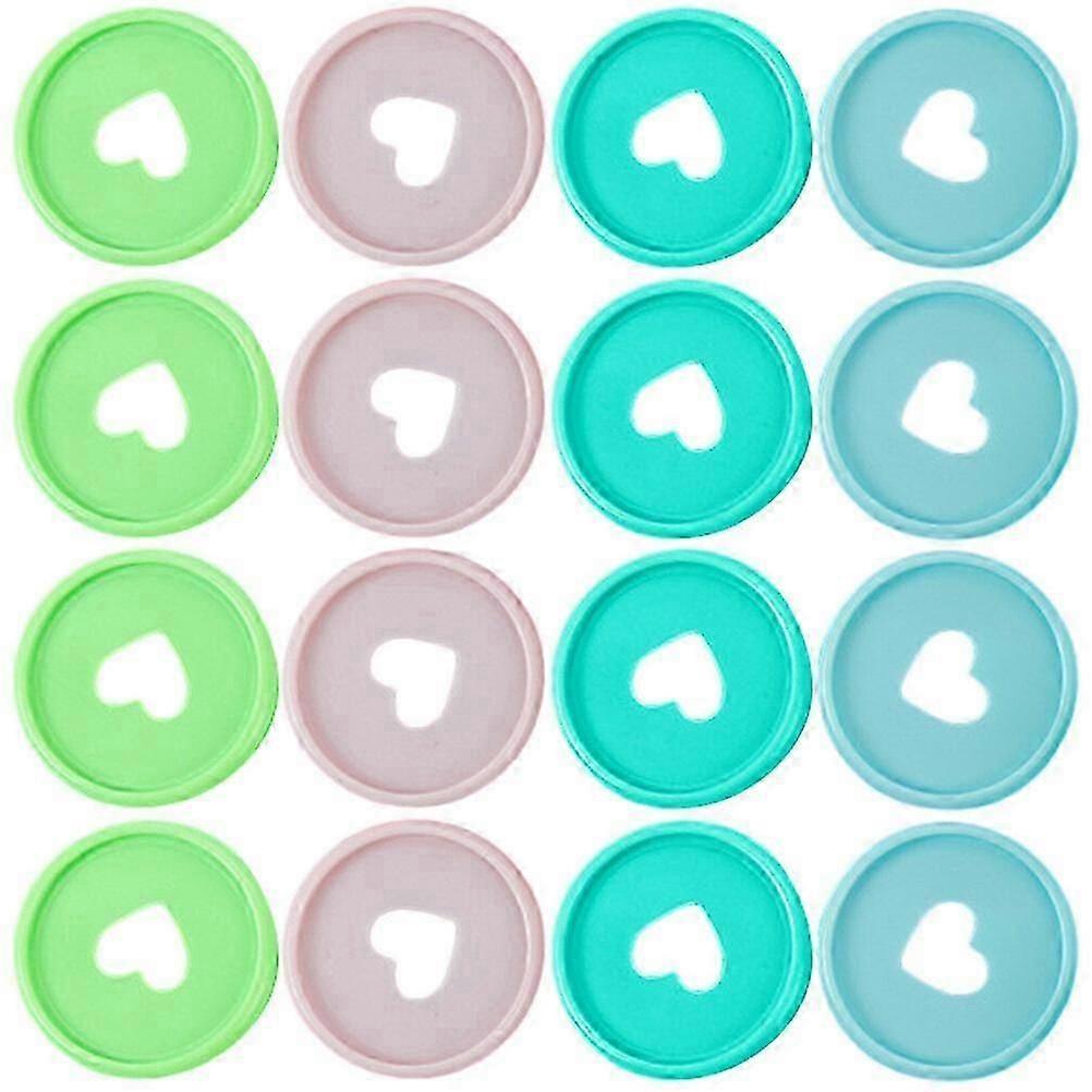 80pcs Binder Discs Notebook Binding Discs Planners Binding Discs Loose-leaf Binder Discs