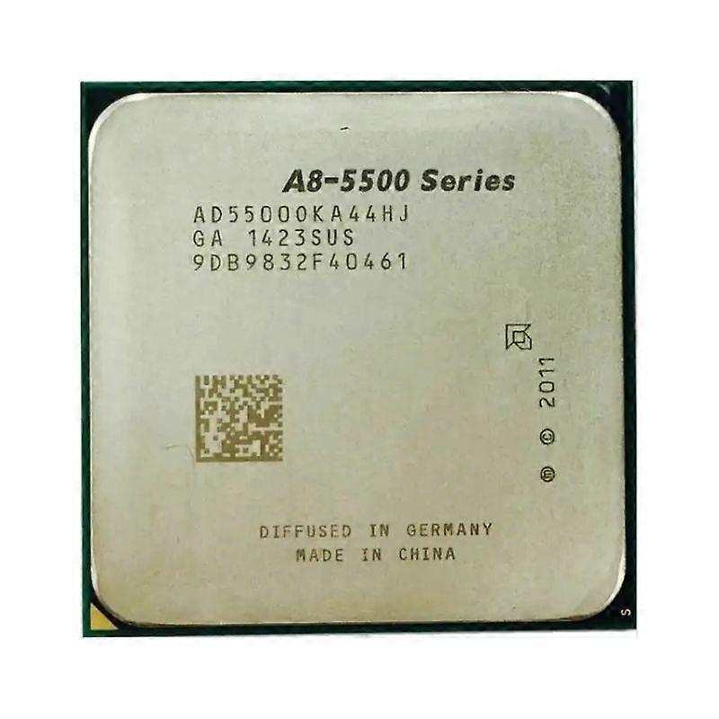 A8-5500 CPU - Socket FM2 4 Cores 4 Threads 3.2GHz 1MB L2 Cache 4MB L3 Cache 65W.