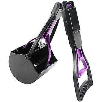 Pet Pooper Scooper for Dogs, Portable Dog Pooper Scooper with Long Handle, Foldable Dog Poop Waste Pick Up Rake