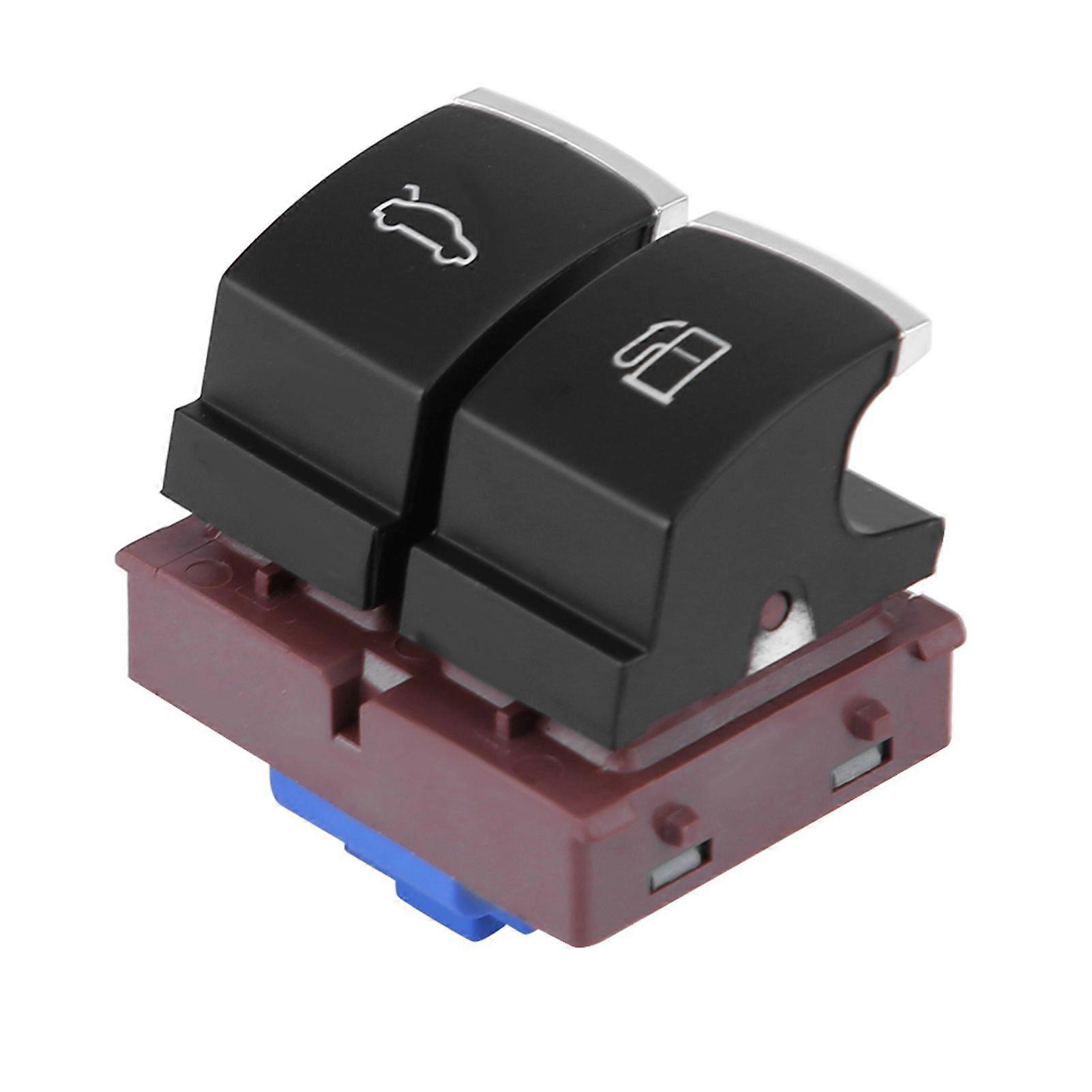 Chrome Fuel Tank Door Trunk Release Button Switch for EOS 35D959903