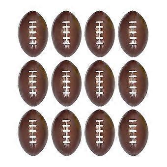 12 pezzi Mini palla antistress da calcio per alleviare l'ansia, alta elasticità, bomboniera, impugnatura per allenamento da calcio, per la casa
