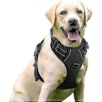 Hondentuigje zonder trekken, gevoerd en verstelbaar, voor het trainen of uitlaten van grote honden