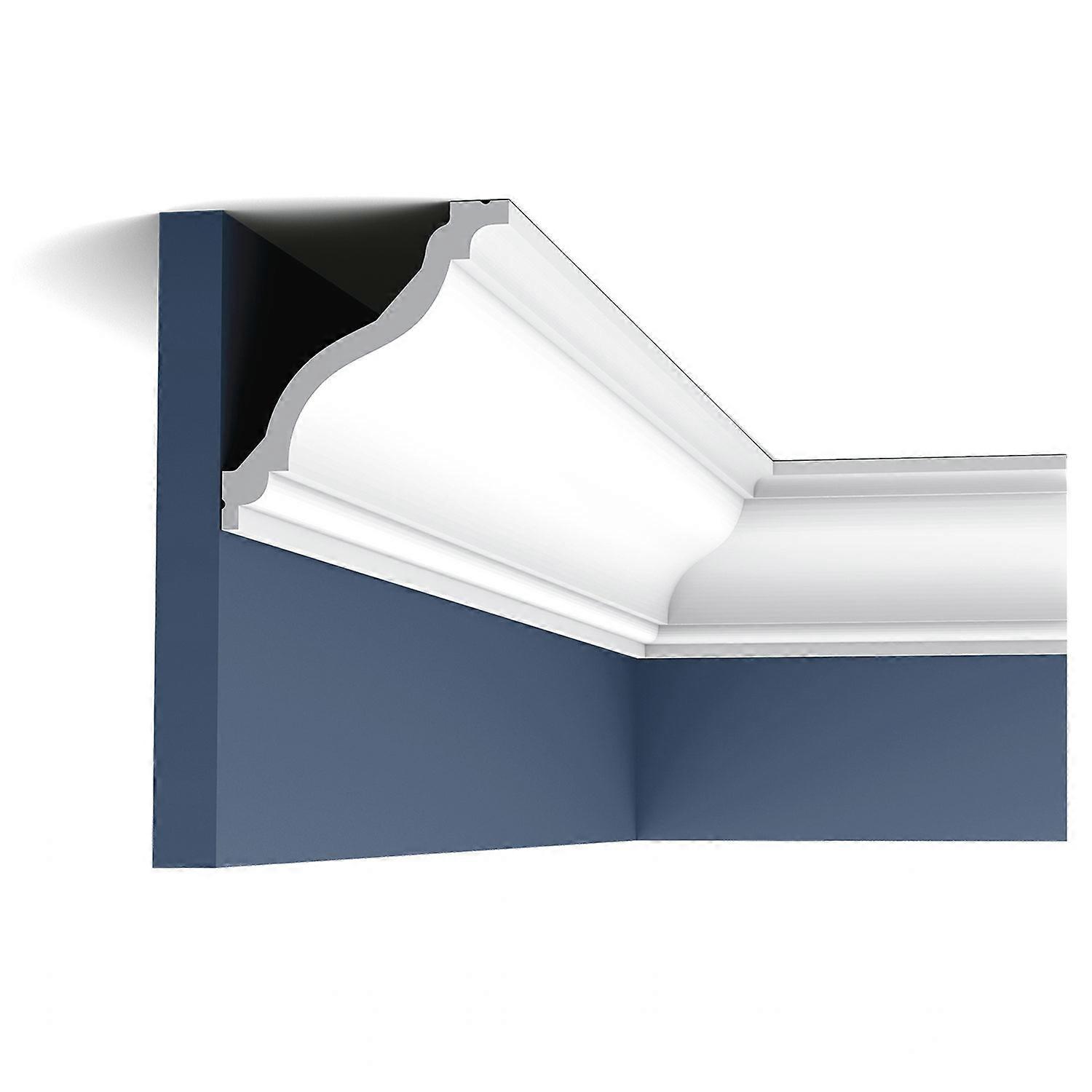 ORAC NV 1 x C333 LUXXUS Loftvægramme 200 cm x 12,2 cm x 11,1 cm hvid Purotouch® forspændt, let, robust, formstabil