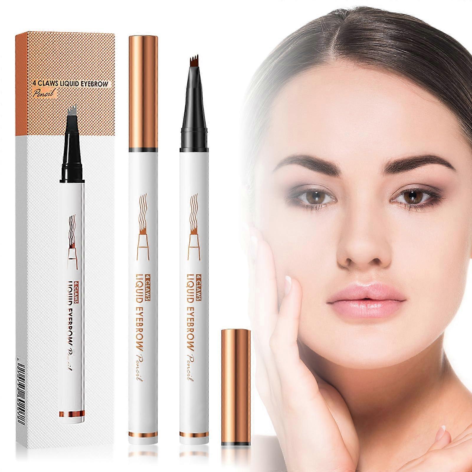 Microblading Eyebrow Pen Waterproof for Natural Looking Eyebrows with Precision Microblade Tip