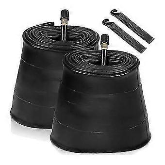 2 Pack 20X4.0 Fat Bike Tube with AV 32mm Valve, Bike Tubes Edition 1107