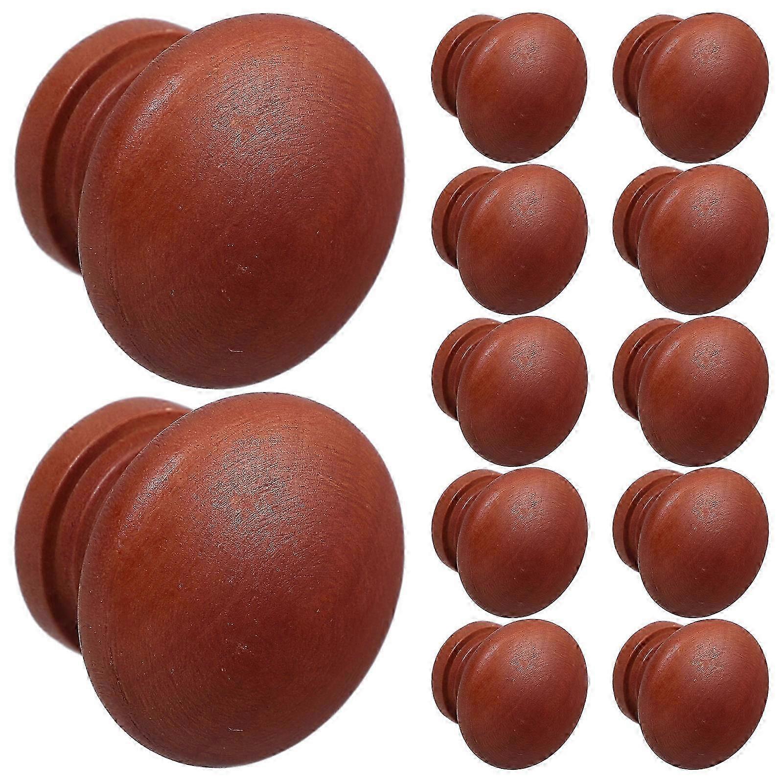 Unique Cabinet Knobs Wooden Dresser Knobs compatible with Drawer Handles 48Pcs Durable