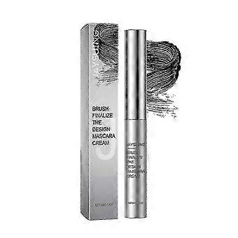 Jaysuing Curling Eyelashes Cream - Black, Long Volume Mascara, Not Smudge-XWD