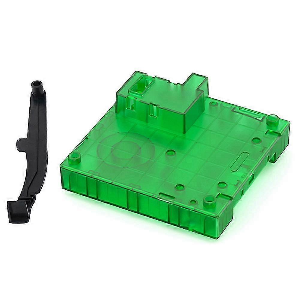 Translucent Case Console Base Shell Replacement compatible with GBA Gameboy Player DOL-017 compatible with NGC Gamcube Console