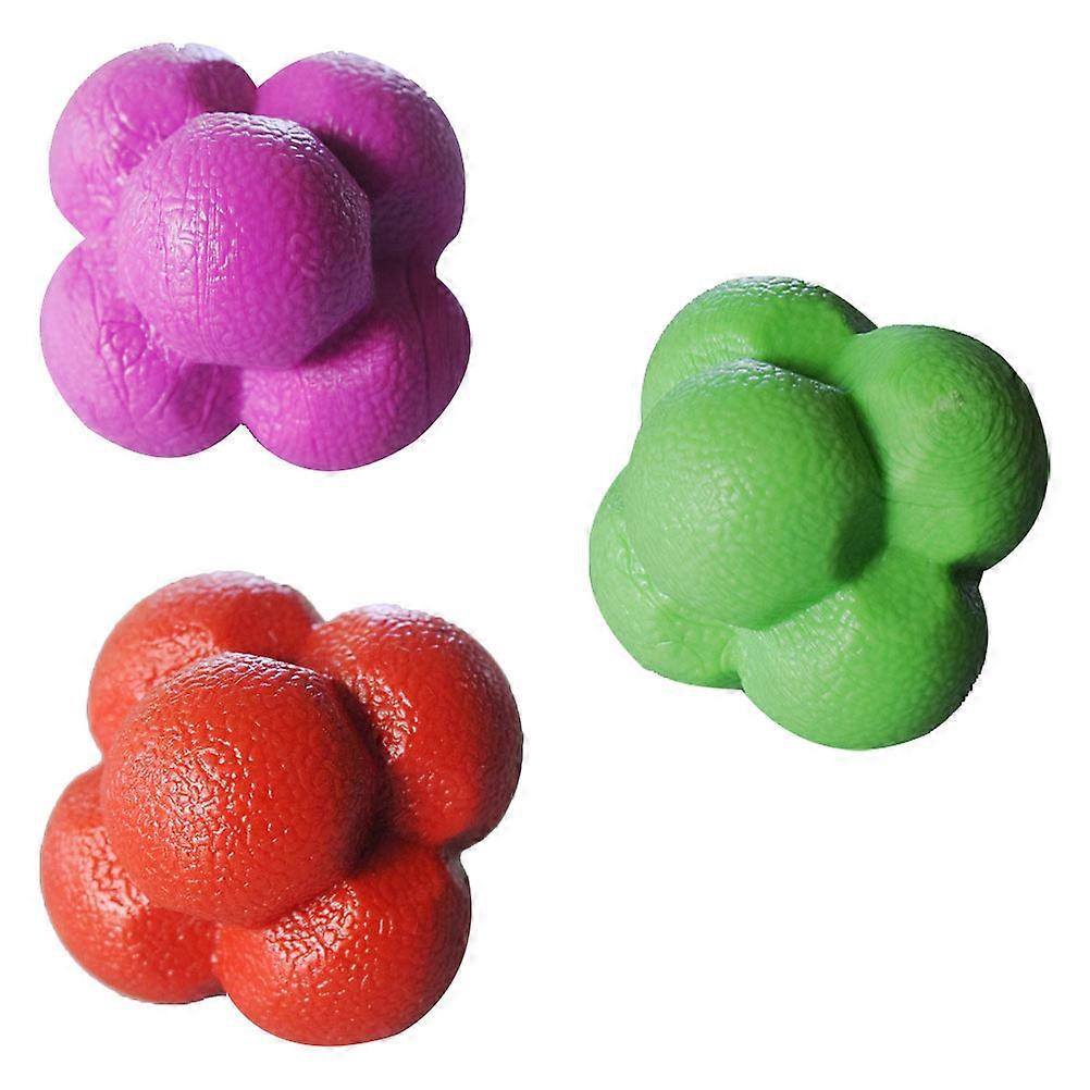 Hexagonal Training Ball for Hand-Eye Coordination 3Pcs Set