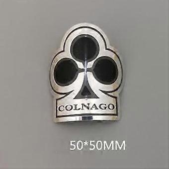 Alloy Head Badge Decals Sticker For Bmx Bicycle Road Bike Frame Stem Front Fork Fixed Gear Tube DiyLJJ