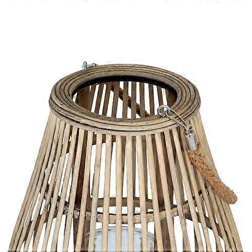 Hill Interiors Ellipse Wicker Lantern