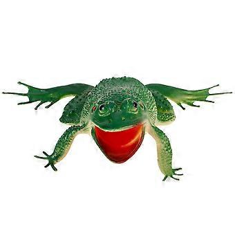 Simulation Frogs Model for Fish Tank Green PVC Frogs Decoration