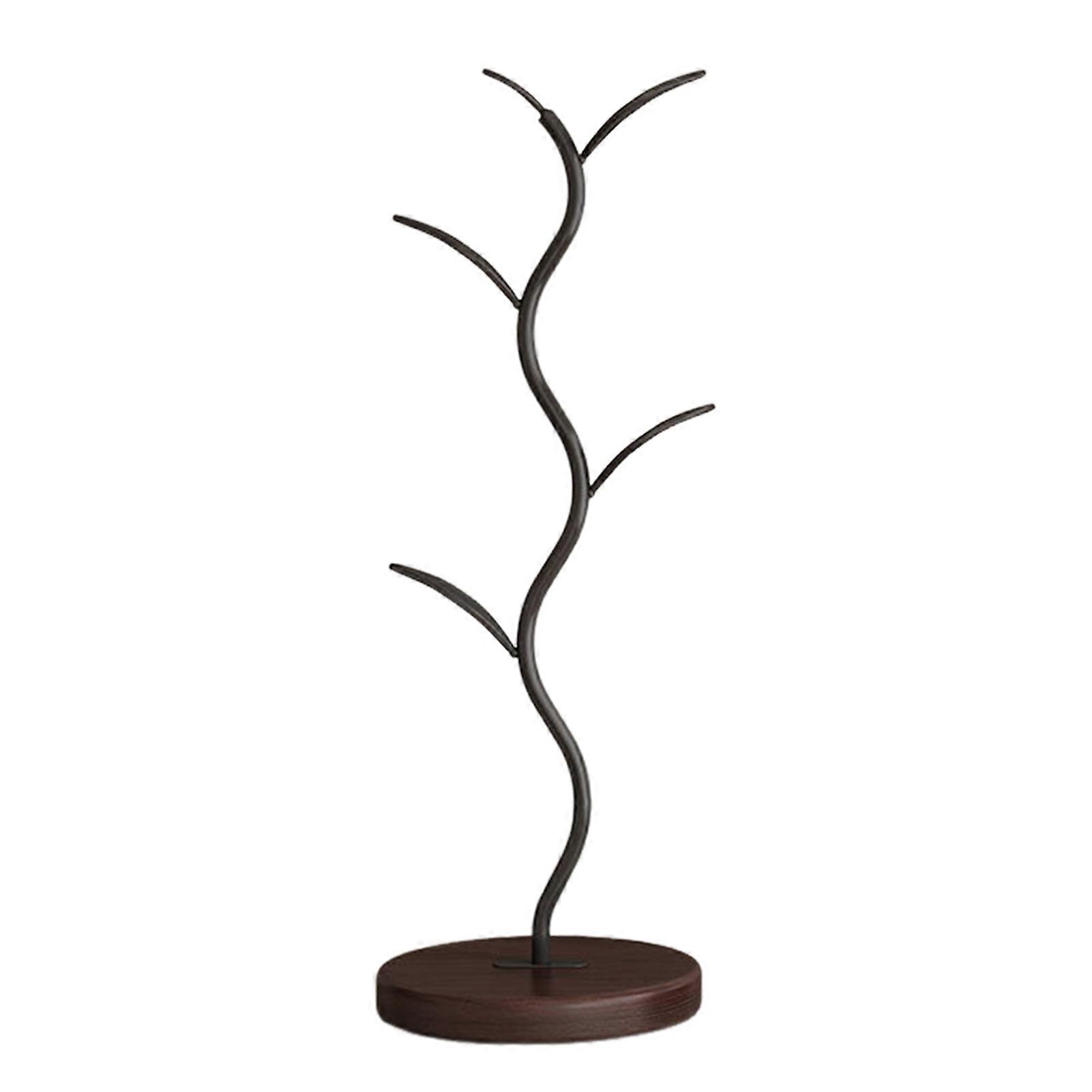 Bamboo Cup Holder Tree Shape - Creative Stretchable Storage Shelf
