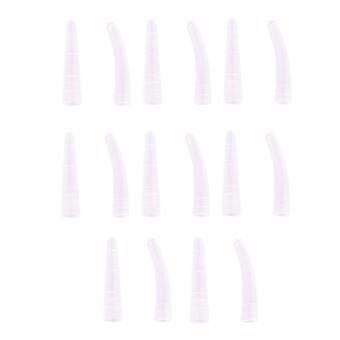 Tweezers Caps White Eyelash Grafting Protective Covers for 4Sets
