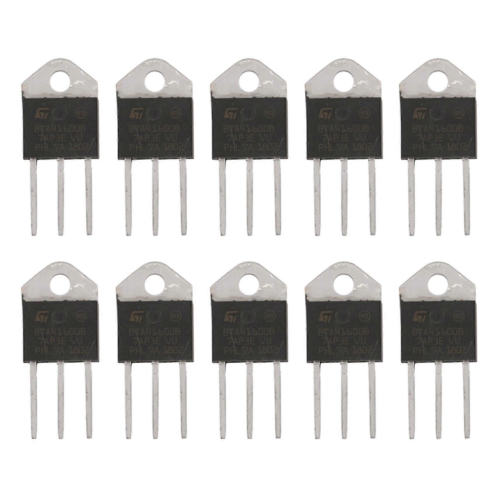 10X BTA41-600B 600V 40A Silicon Controller Rectifier Standard Triac