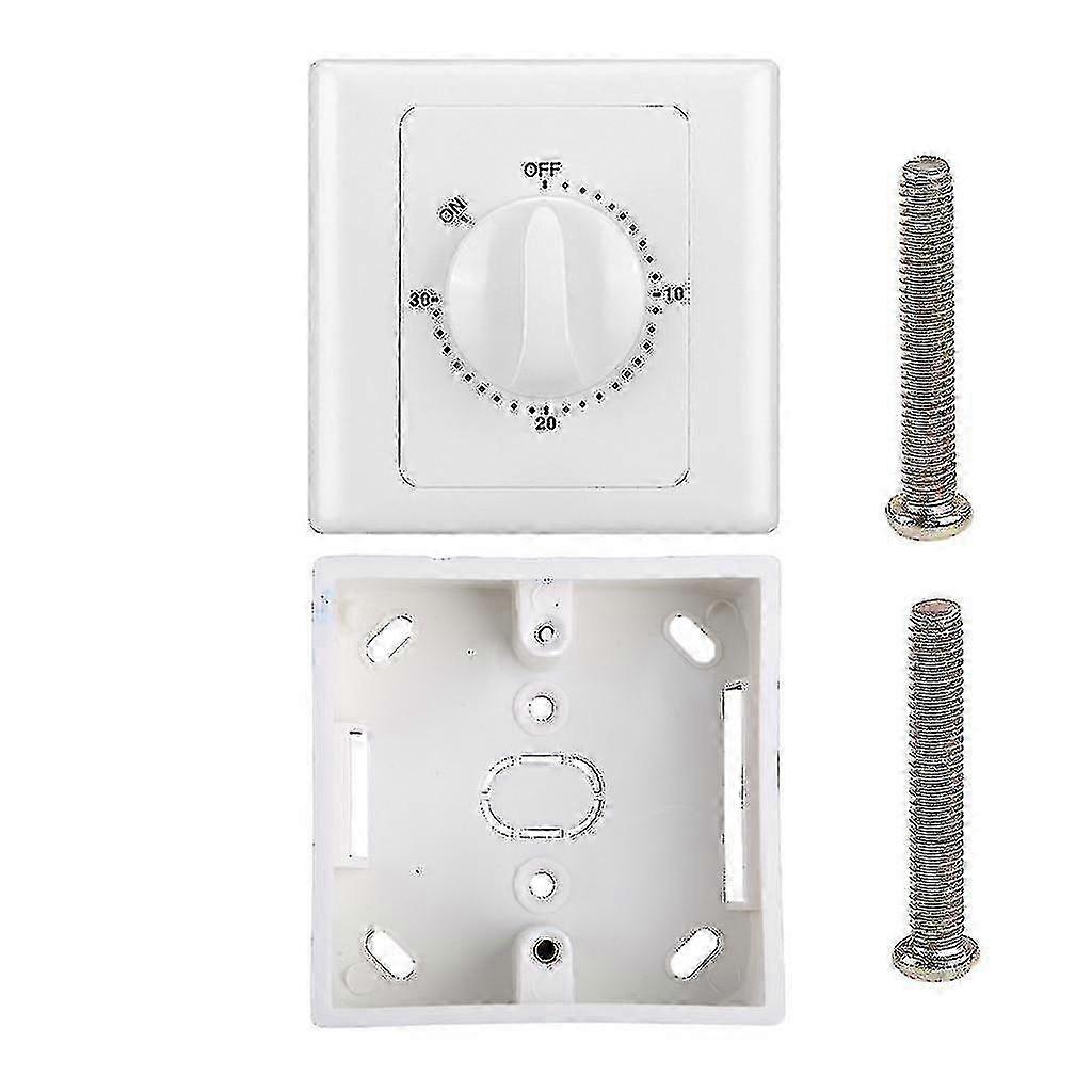 Timer Switch Mechanical Minutes Countdown Turn Off Automatically Power Off*-Good