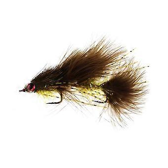Gelenkige Fischstreamer, hochrealistische Hirschhaar-Bass-Bugs für das Küsten- und Hochseefischen auf Großwild.