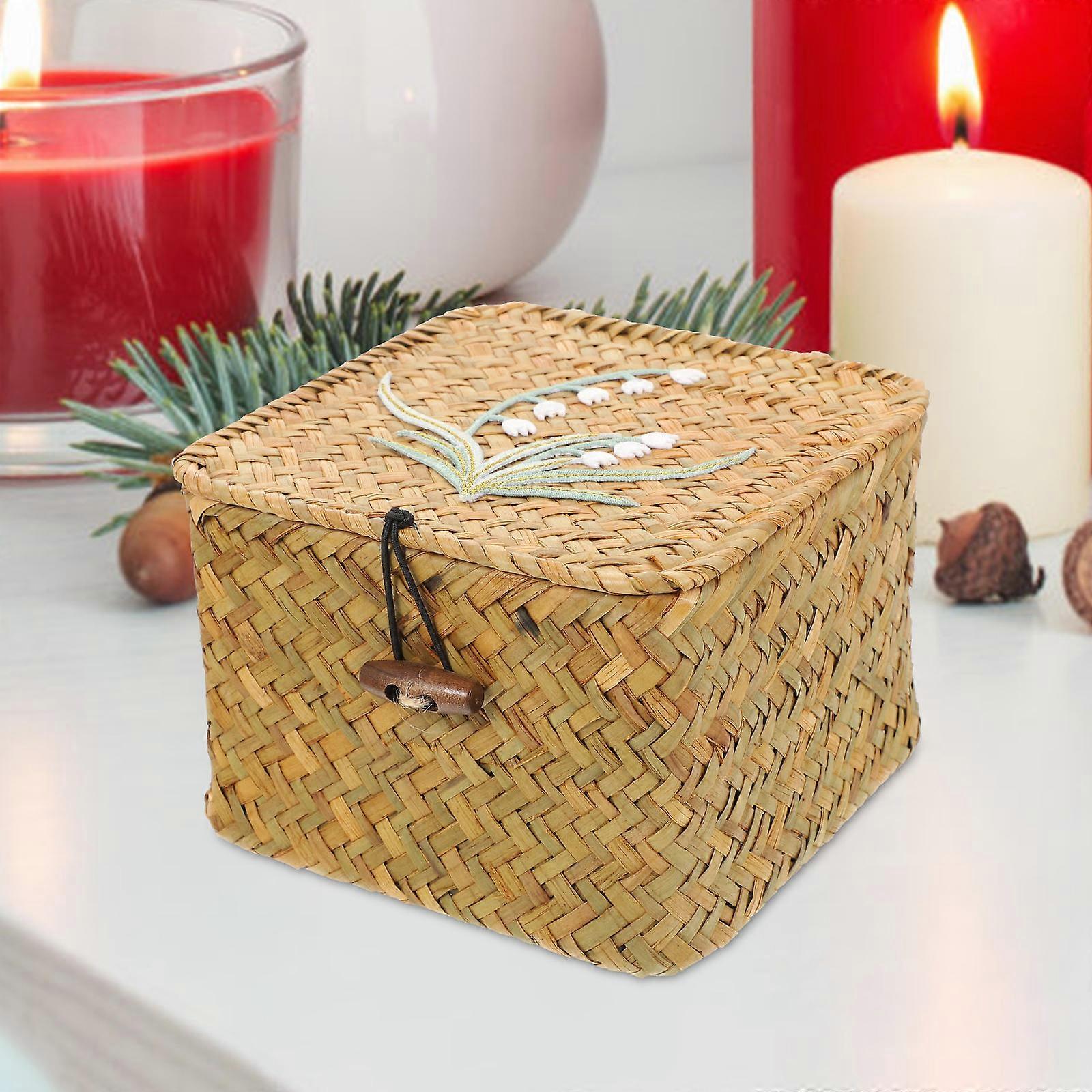 Organizer Box Retro Multipurpose Container for Storage 3Pcs Set