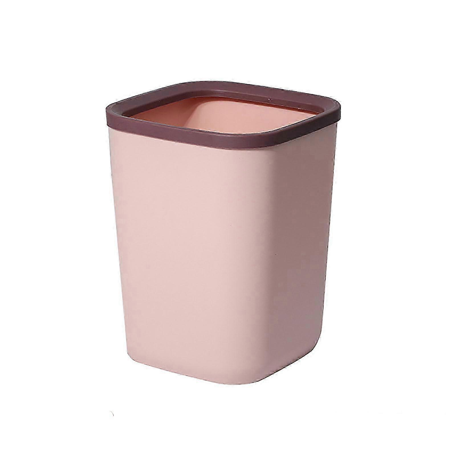 Pink Durable Open Top Waste Bin