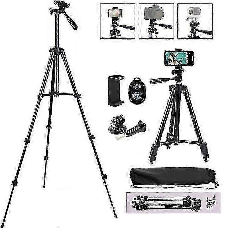Non-Slip Flexible Tripod with Level