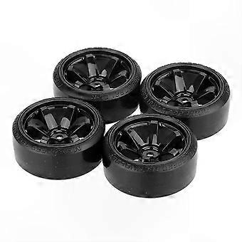 Black Drift Wheels Set for 1/10 Scale RC Drifting Vehicles
