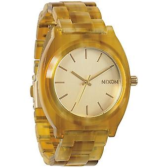Nixon time Teller Quartz analog man Watch med A3271423 plastik armbånd