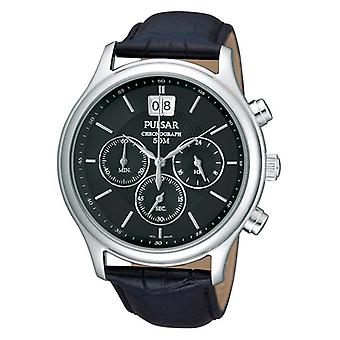 Pulsar york Quartz Analog Man Watch with PU5005X1 Cowskin Bracelet