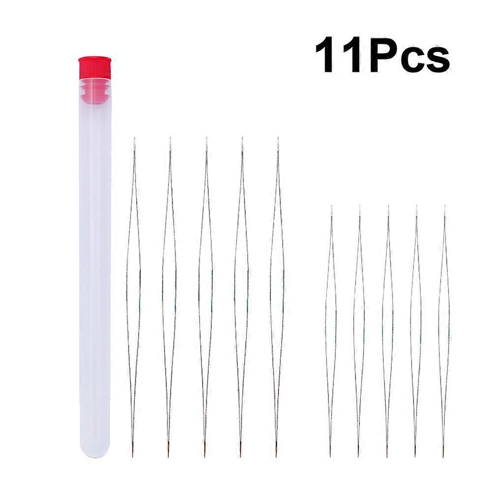 Handwork Beading Needles Kit for Stitching Use Silver Color 20Pcs Set