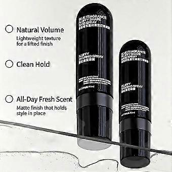 90ml Peach-Scented Volumizing Setting Spray for Lightweight Bouncy Hair and Long-Lasting Hold Fluffy Shaping Spray Effortless Natural Lift Resil-jry